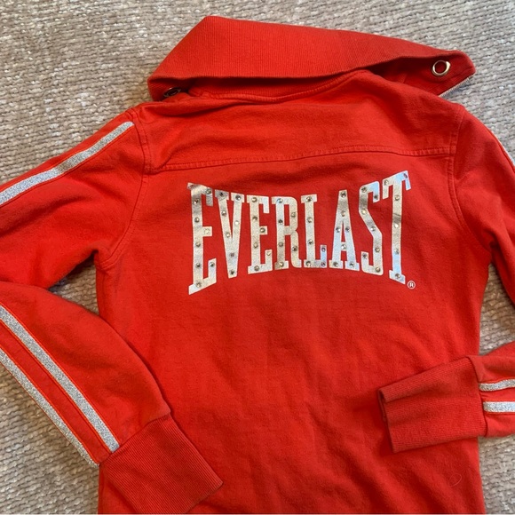 EVERLAST retro Swarovski track jacket - Picture 5 of 11